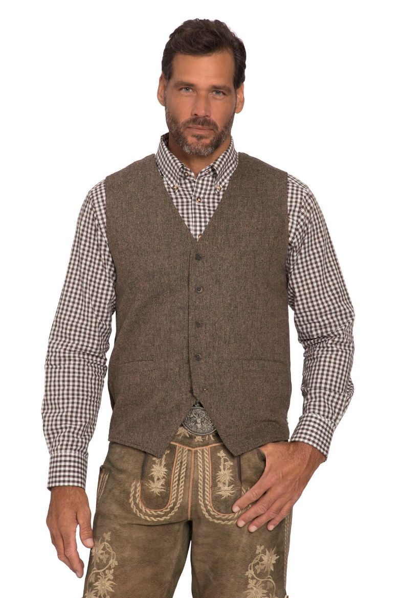 Moda za polnejše Prsluk klasični plus velikost, xxl, Ulla Popken in Johann Popken (JP1880)