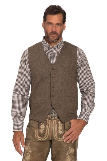 Moda za polnejše Prsluk klasični plus velikost, xxl, Ulla Popken in Johann Popken (JP1880)