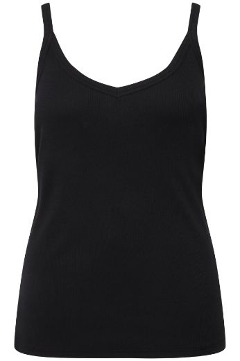 Moda za polnejše Top V ovratnim tanke naramenice plus velikost, xxl, Ulla Popken in Johann Popken (JP1880)