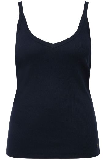 Moda za polnejše Top V ovratnim tanke naramenice plus velikost, xxl, Ulla Popken in Johann Popken (JP1880)