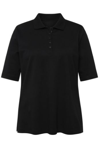 Moda za polnejše Majica Polo kratkih rukava plus velikost, xxl, Ulla Popken in Johann Popken (JP1880)
