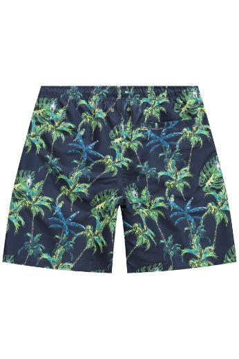 Moda za polnejše Kupaće gaće bermude s printom palmi plus velikost, xxl, Ulla Popken in Johann Popken (JP1880)