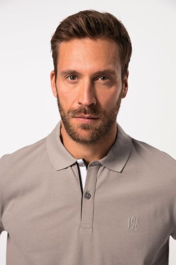 Moda za polnejše Majica Polo s prugama na obrubu rukava plus velikost, xxl, Ulla Popken in Johann Popken (JP1880)