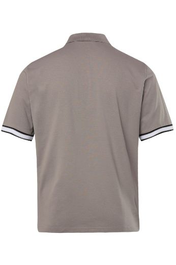 Moda za polnejše Majica Polo s prugama na obrubu rukava plus velikost, xxl, Ulla Popken in Johann Popken (JP1880)