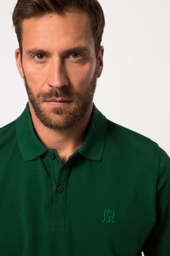 Moda za polnejše Majica Polo s prugama na obrubu rukava plus velikost, xxl, Ulla Popken in Johann Popken (JP1880)