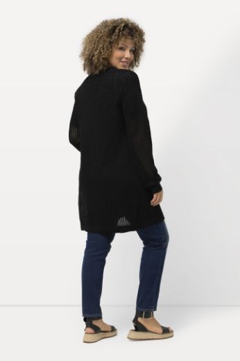 Moda za polnejše Kardigan mrežasti bez kopčanja plus velikost, xxl, Ulla Popken in Johann Popken (JP1880)