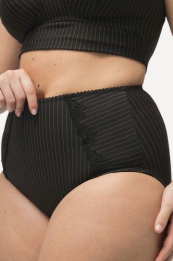 Moda za polnejše Gaćice za oblikovanje s prugama plus velikost, xxl, Ulla Popken in Johann Popken (JP1880)