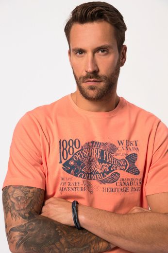 Moda za polnejše Majica kratkih rukava s motivom ribe plus velikost, xxl, Ulla Popken in Johann Popken (JP1880)