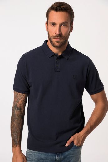 Moda za polnejše Majica Polo kratkih rukava plus velikost, xxl, Ulla Popken in Johann Popken (JP1880)