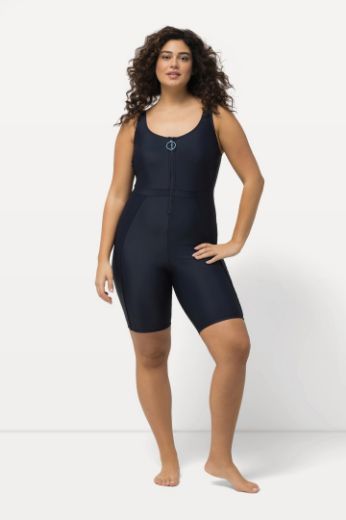Moda za polnejše Kupaći kostim jednodijelni s produženim nogavicama plus velikost, xxl, Ulla Popken in Johann Popken (JP1880)
