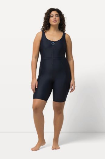 Moda za polnejše Kupaći kostim jednodijelni s produženim nogavicama plus velikost, xxl, Ulla Popken in Johann Popken (JP1880)
