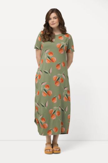 Moda za polnejše Haljina kratkih rukava s motivom voća plus velikost, xxl, Ulla Popken in Johann Popken (JP1880)