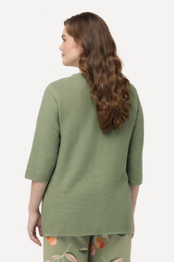 Moda za polnejše Kardigan s 3/4 rukavima plus velikost, xxl, Ulla Popken in Johann Popken (JP1880)