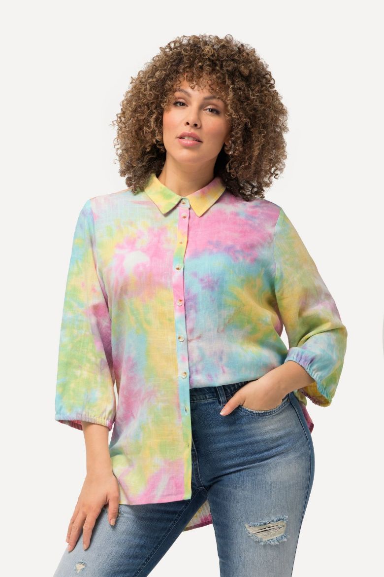 Moda za polnejše Bluza 3/4 rukavi plus velikost, xxl, Ulla Popken in Johann Popken (JP1880)
