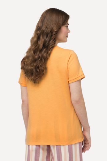 Moda za polnejše Majica kratkih rukava s motivom breskve plus velikost, xxl, Ulla Popken in Johann Popken (JP1880)