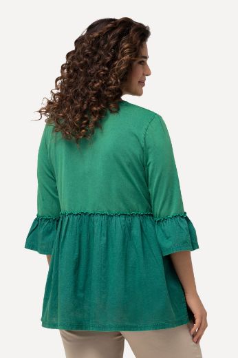 Moda za polnejše Majica A kroja s volanima plus velikost, xxl, Ulla Popken in Johann Popken (JP1880)