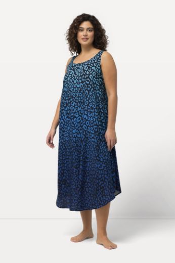 Moda za polnejše Haljina bez rukava s printom leoparda plus velikost, xxl, Ulla Popken in Johann Popken (JP1880)