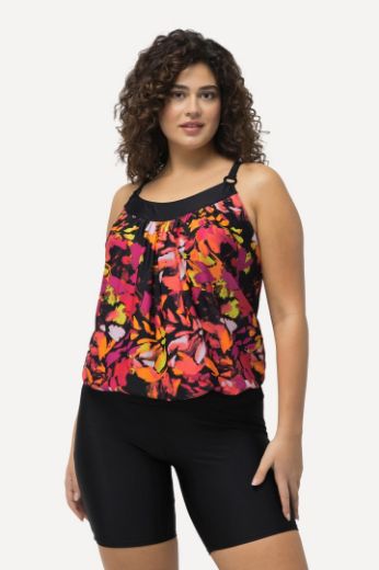 Moda za polnejše Kupaći kostim Tankini s produženim nogavicama plus velikost, xxl, Ulla Popken in Johann Popken (JP1880)