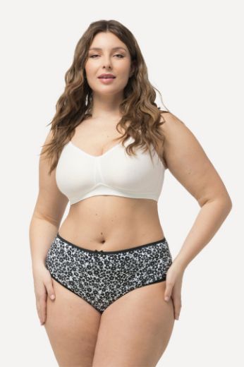 Moda za polnejše Gaćice midi 5 komada plus velikost, xxl, Ulla Popken in Johann Popken (JP1880)