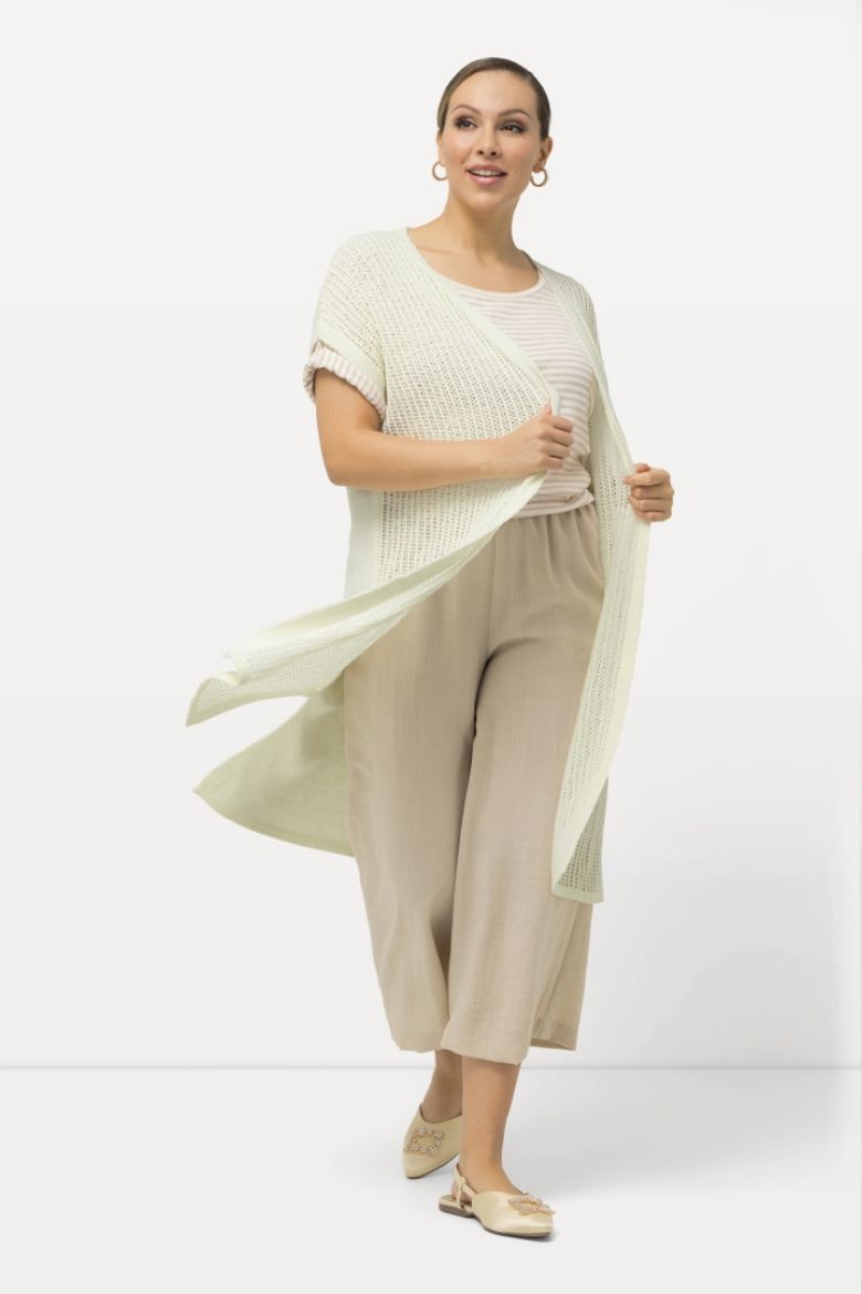 Moda za polnejše Prsluk pleteni dužeg kroja plus velikost, xxl, Ulla Popken in Johann Popken (JP1880)
