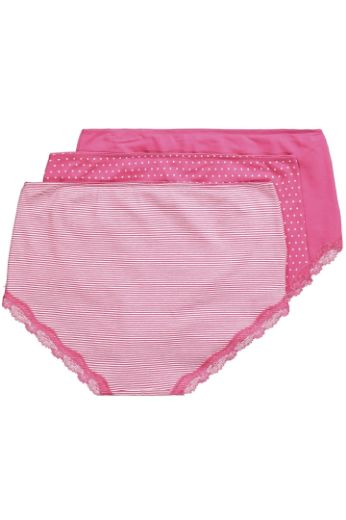 Moda za polnejše Gaćice hipster 3 komada plus velikost, xxl, Ulla Popken in Johann Popken (JP1880)