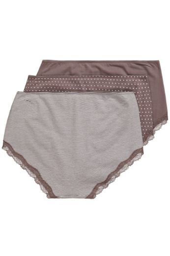 Moda za polnejše Gaćice hipster 3 komada plus velikost, xxl, Ulla Popken in Johann Popken (JP1880)