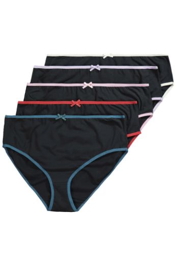Moda za polnejše Gaćice midi 5 komada plus velikost, xxl, Ulla Popken in Johann Popken (JP1880)