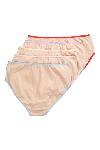 Moda za polnejše Gaćice midi 5 komada plus velikost, xxl, Ulla Popken in Johann Popken (JP1880)