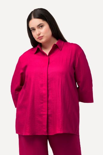 Moda za polnejše Bluza kratkih rukava plus velikost, xxl, Ulla Popken in Johann Popken (JP1880)