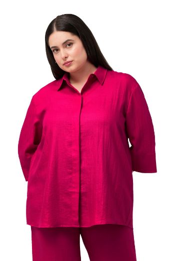 Moda za polnejše Bluza kratkih rukava plus velikost, xxl, Ulla Popken in Johann Popken (JP1880)