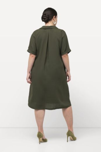 Moda za polnejše Haljina kratkih rukava A kroja plus velikost, xxl, Ulla Popken in Johann Popken (JP1880)