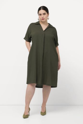 Moda za polnejše Haljina kratkih rukava A kroja plus velikost, xxl, Ulla Popken in Johann Popken (JP1880)