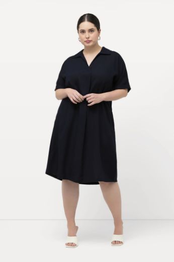 Moda za polnejše Haljina kratkih rukava A kroja plus velikost, xxl, Ulla Popken in Johann Popken (JP1880)