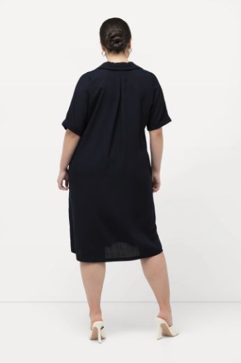 Moda za polnejše Haljina kratkih rukava A kroja plus velikost, xxl, Ulla Popken in Johann Popken (JP1880)