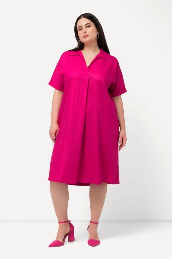 Moda za polnejše Haljina kratkih rukava A kroja plus velikost, xxl, Ulla Popken in Johann Popken (JP1880)