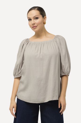 Moda za polnejše Bluza kratkih rukava plus velikost, xxl, Ulla Popken in Johann Popken (JP1880)