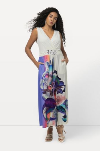 Moda za polnejše Haljina elegantna bez rukava dužeg kroja plus velikost, xxl, Ulla Popken in Johann Popken (JP1880)