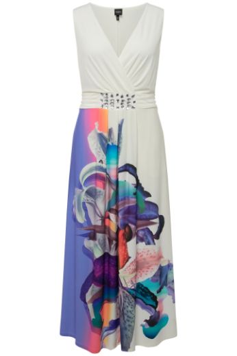 Moda za polnejše Haljina elegantna bez rukava dužeg kroja plus velikost, xxl, Ulla Popken in Johann Popken (JP1880)