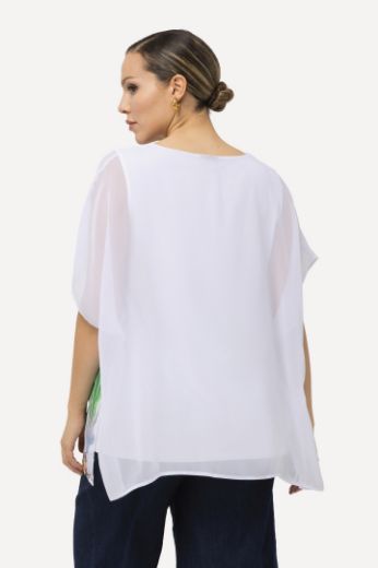 Moda za polnejše Bluza s printom tigra plus velikost, xxl, Ulla Popken in Johann Popken (JP1880)