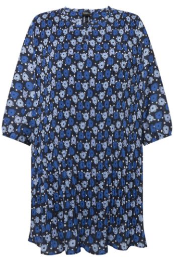 Moda za polnejše Haljina plise kraćeg kroja plus velikost, xxl, Ulla Popken in Johann Popken (JP1880)