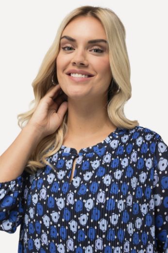 Moda za polnejše Haljina plise kraćeg kroja plus velikost, xxl, Ulla Popken in Johann Popken (JP1880)