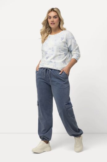 Moda za polnejše Hlače Cargo na vezanje plus velikost, xxl, Ulla Popken in Johann Popken (JP1880)