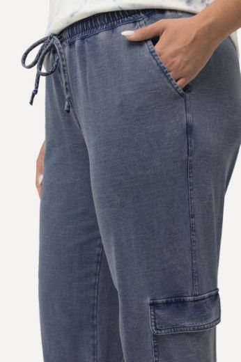 Moda za polnejše Hlače Cargo na vezanje plus velikost, xxl, Ulla Popken in Johann Popken (JP1880)