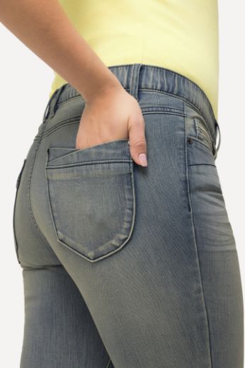 Moda za polnejše Halče Sarah s resicama na obrubu nogavica plus velikost, xxl, Ulla Popken in Johann Popken (JP1880)