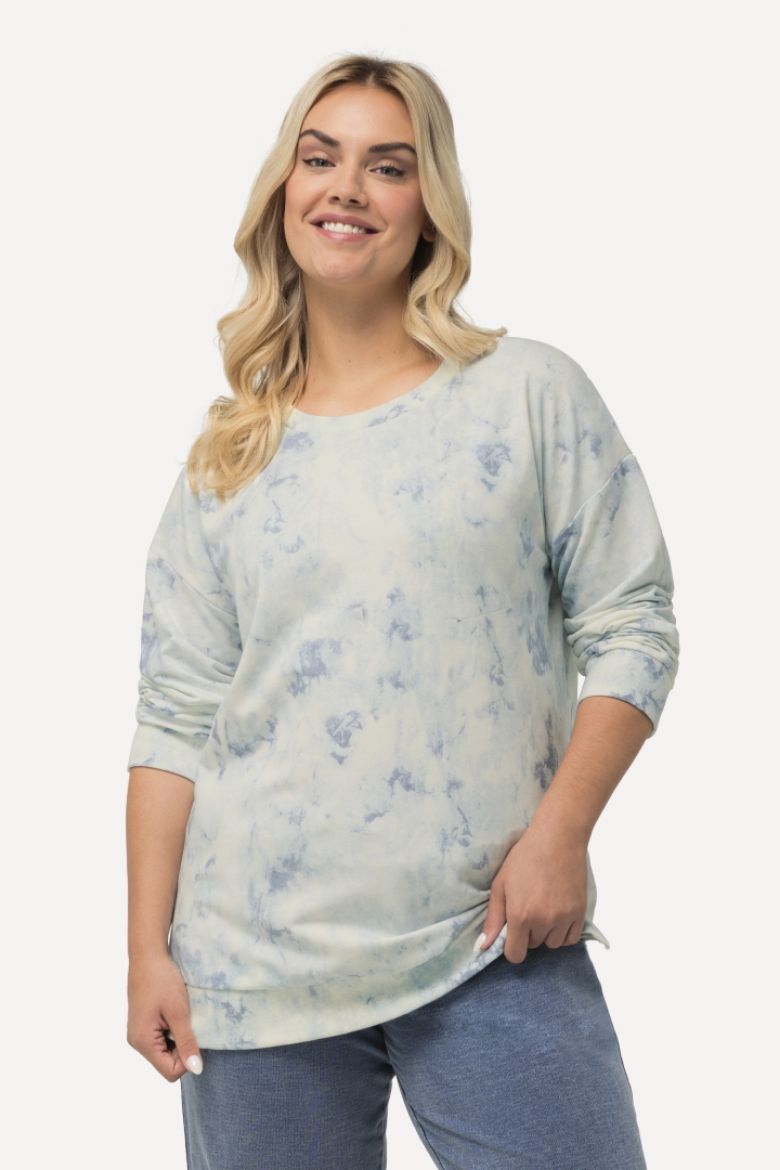 Moda za polnejše Majica dugih rukava plus velikost, xxl, Ulla Popken in Johann Popken (JP1880)