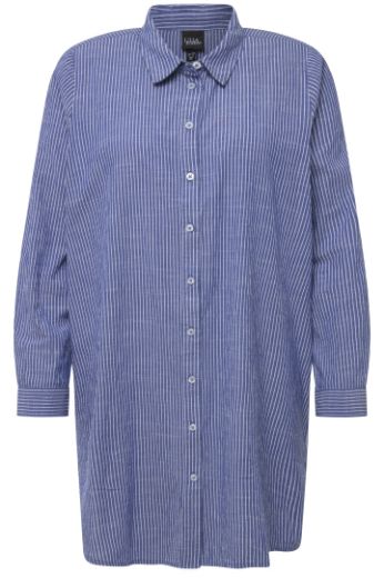 Moda za polnejše Bluza dužeg kroja na pruge plus velikost, xxl, Ulla Popken in Johann Popken (JP1880)