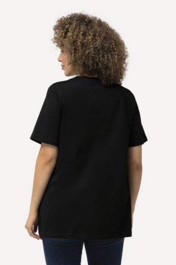 Moda za polnejše Majica kratkih rukava s ukrasnim dodatkom na ovratniku plus velikost, xxl, Ulla Popken in Johann Popken (JP1880)