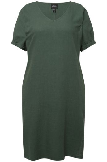 Moda za polnejše Haljina V ovratnika kratkih rukava plus velikost, xxl, Ulla Popken in Johann Popken (JP1880)
