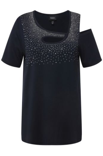 Moda za polnejše Majica s otvorima i ukrasnim dodacima plus velikost, xxl, Ulla Popken in Johann Popken (JP1880)