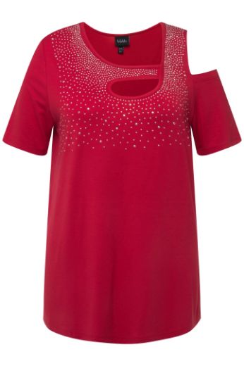 Moda za polnejše Majica s otvorima i ukrasnim dodacima plus velikost, xxl, Ulla Popken in Johann Popken (JP1880)